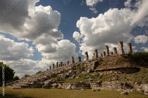 Mayan ruins in the Yucatan Peninsula, Mexico photo