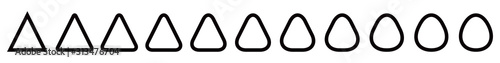 TRIANGLE ARRONDI 5