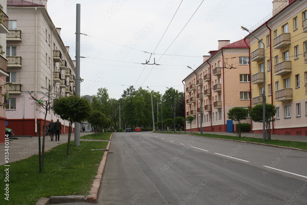 beautiful city buildings in a summer day beautiful city buildings in a summer day
