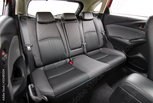 Fotomurale rear seats in passenger car