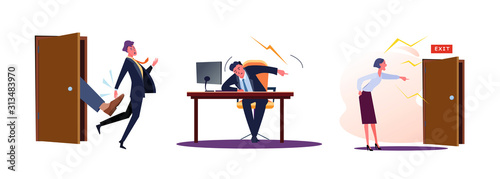 Set of firing employees