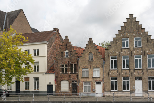 Blick von der Langerei zur Potterierei in Brügge, Belgien
