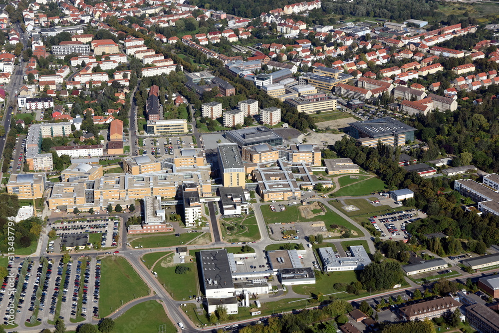 Fototapeta premium Greifswald, Universitätsklinikum 2014