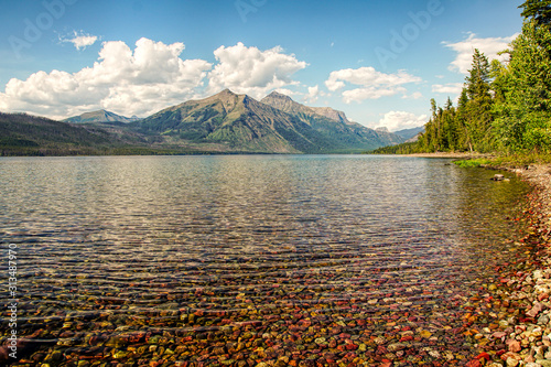 Fototapeta Naklejka Na Ścianę i Meble -  Lake McDonald Glacier National Park