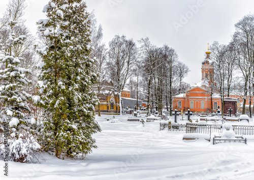  Nikolskoe cemetery is one of the three graveyards of the Alexander Nevsky Lavra.