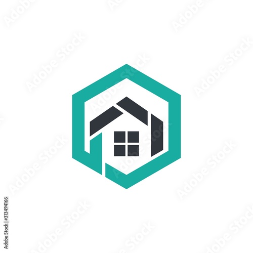 House logo vector icon