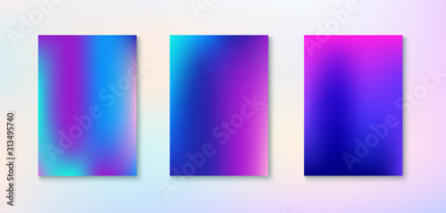 Purple, Pink, Turquoise, Blue Gradient Shiny Vector Background. 
