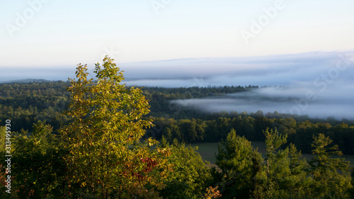 Champlain Lookout overlooking the Ottawa Rver Valley