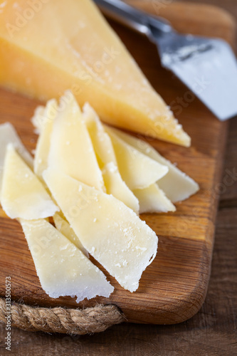 parmesan cheese slices