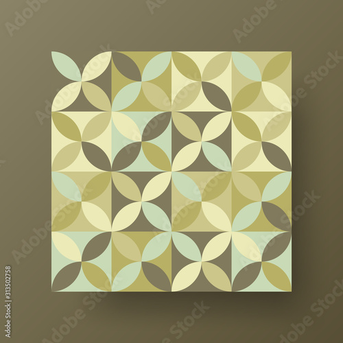 Amazing business advertisement vector mural art square banner mock up. Modern corporate abstract geometric illustration design layout background. Company identity quadrangle texture brochure template.