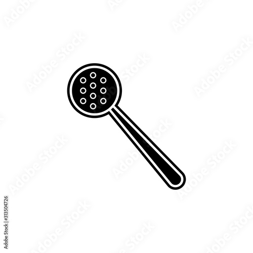 kitchen skimmer icon. Simple glyph, flat vector of kitchen icons for ui and ux, website or mobile application