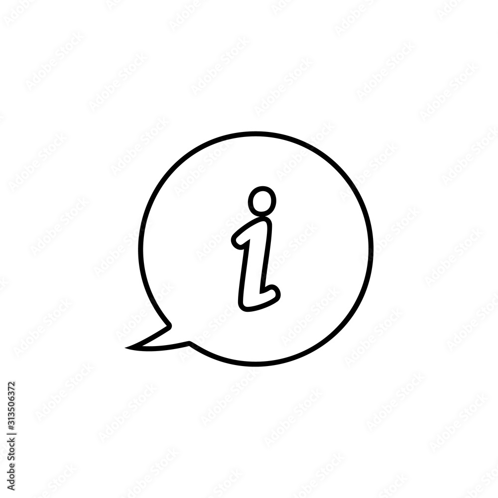 Announcement icon. Simple thin line, outline vector of web icons for ui and ux, website or mobile application Announcement icon. Simple thin line, outline vector of web icons for ui and ux, website or mobile application