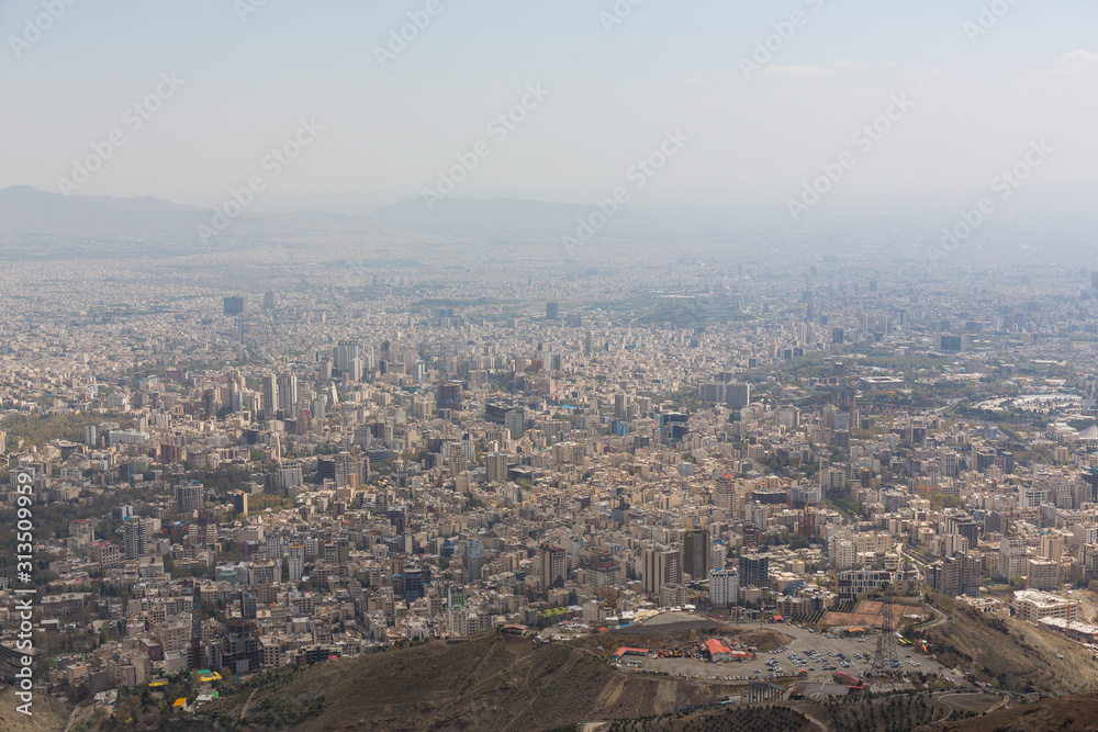Teheran from Tochal