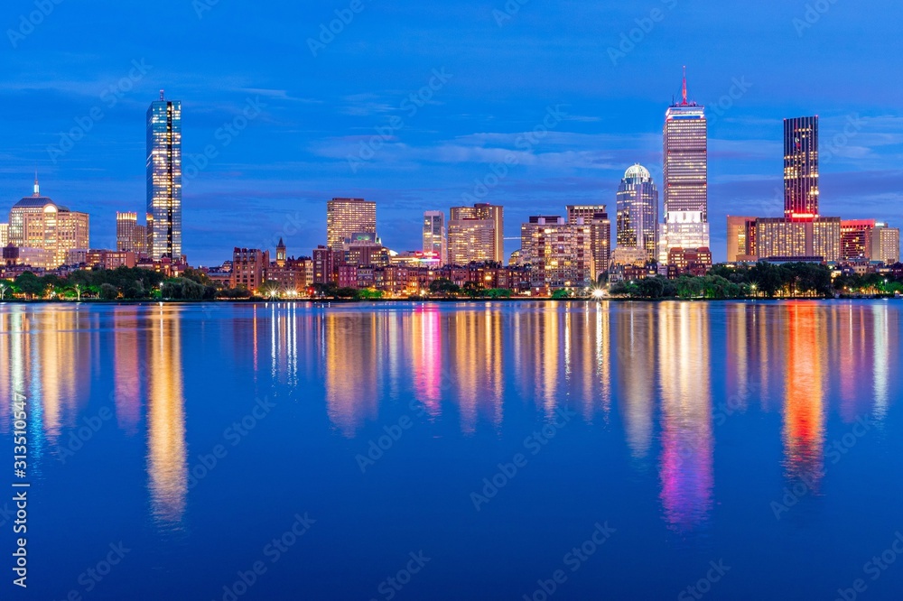 Obraz premium Boston Skyline