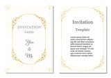 Invitation  vintage