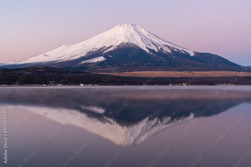 山中湖からの富士山 / Mount Fuji and Lake Yamanaka