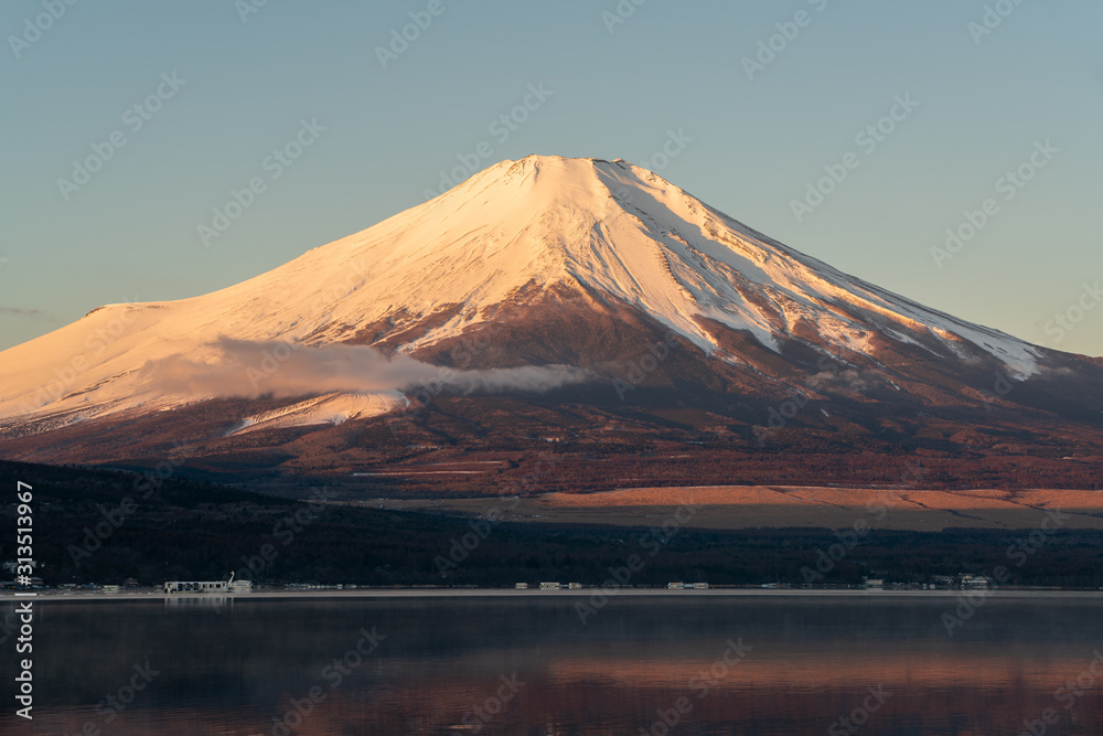 Plakat 山中湖からの富士山 / Mount Fuji and Lake Yamanaka
