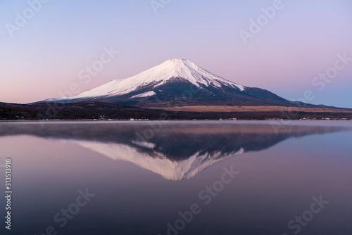 山中湖からの富士山 / Mount Fuji and Lake Yamanaka photo