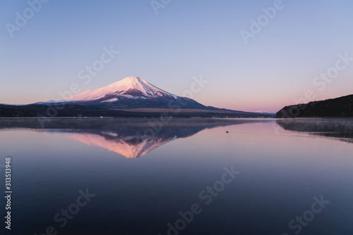 山中湖からの富士山 / Mount Fuji and Lake Yamanaka