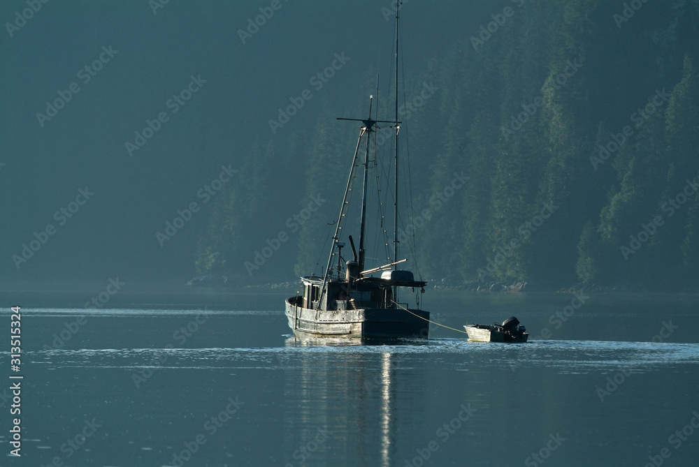 Derelict Boat, Warm Springs Bay, Alaska Derelict Boat, Warm Springs Bay, Alaska
