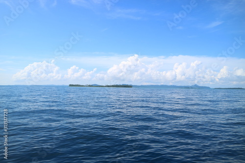 sea and blue sky