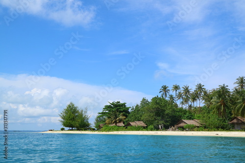 tropical island in the sea © Ronny sefria