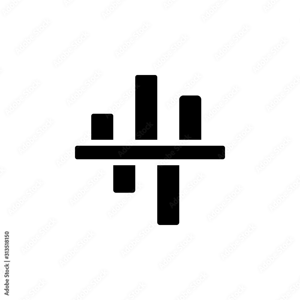 Chart graph diagram bar histograms icon. Simple business performance icons for ui and ux, website or mobile application Chart graph diagram bar histograms icon. Simple business performance icons for ui and ux, website or mobile application