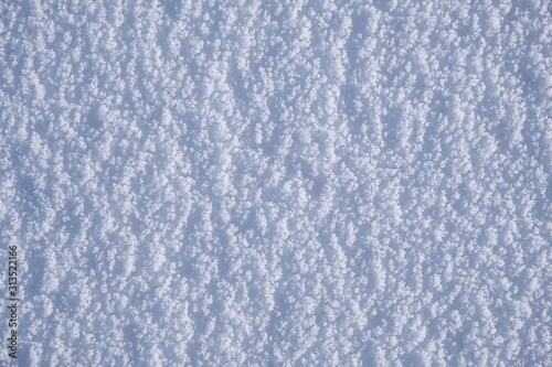 Snow texture. Natural winter background