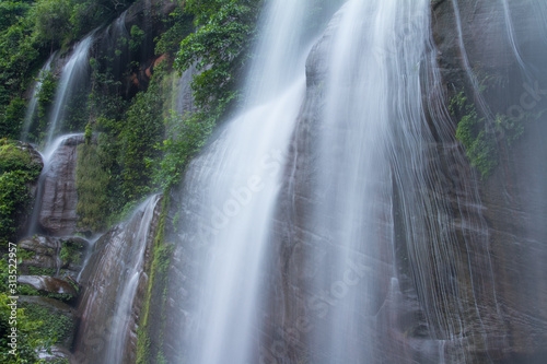 waterfall in forest