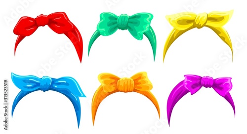 Girls holiday bandanas