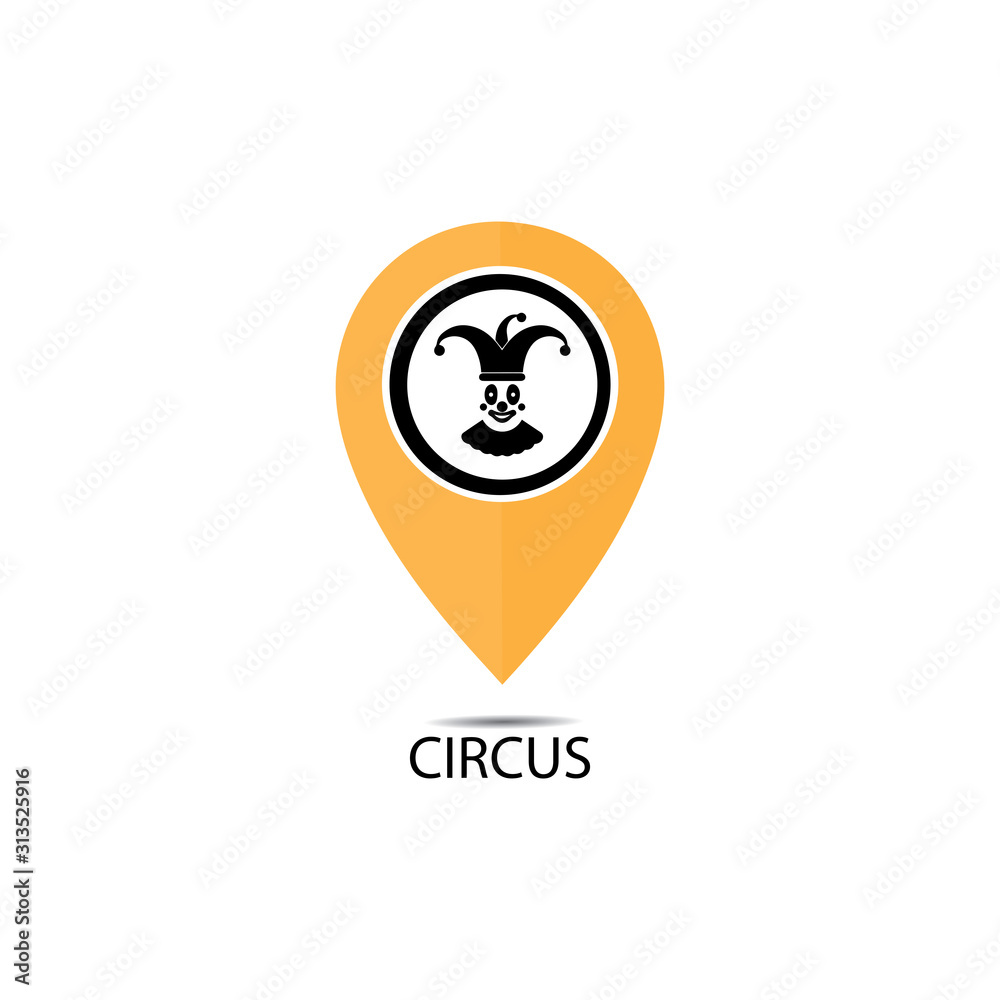 Location icon map pin pointer. GPS navigation locate symbol Location icon map pin pointer. GPS navigation locate symbol
