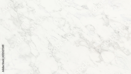 White marble texture background with natural gray pattern,