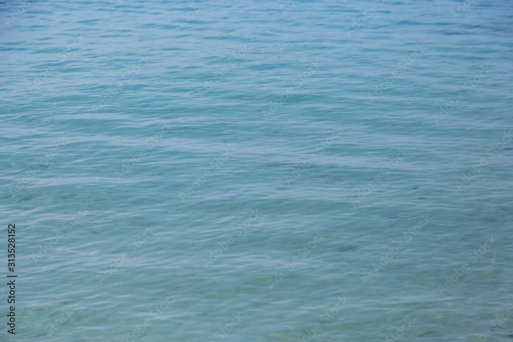 Water wave in tropical sea Water wave in tropical sea