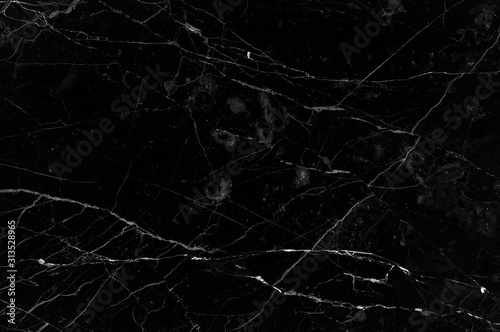 Black and white marble stone natural background 