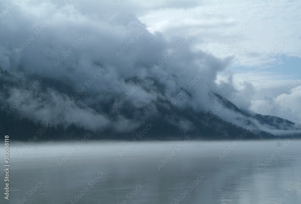Stormy Morning, Stikine River, Alaska