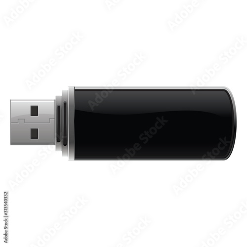 USB Flash Drive white background
