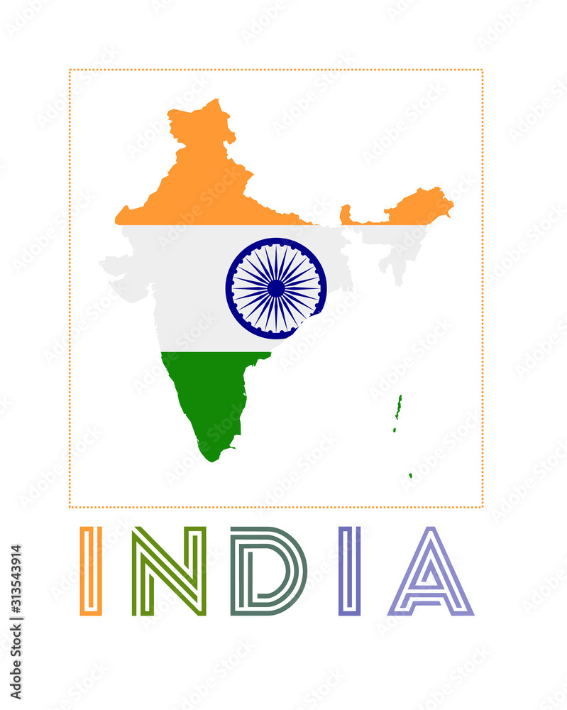 Digital India Logo. Country Symbol In Hacker Style. Binary Code Map Of India  With Country Name. Creative Vector Illustration. Royalty Free SVG,  Cliparts, Vectors, and Stock Illustration. Image 150695572.