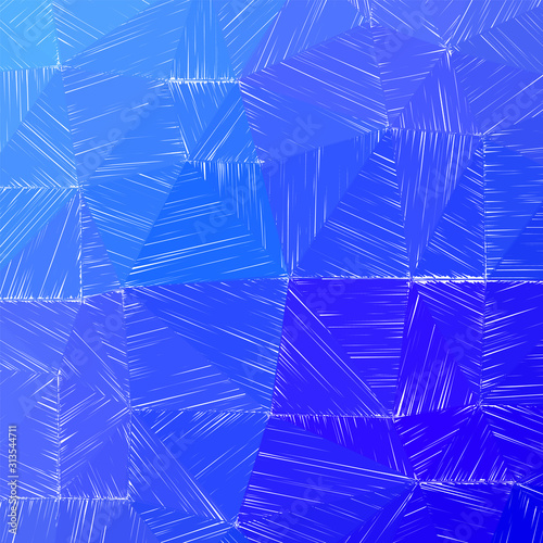 Hand-drawn pencil background. Marker hatching background. Admirable pencil sketch with colorful strokes. Good-looking vector illustration.