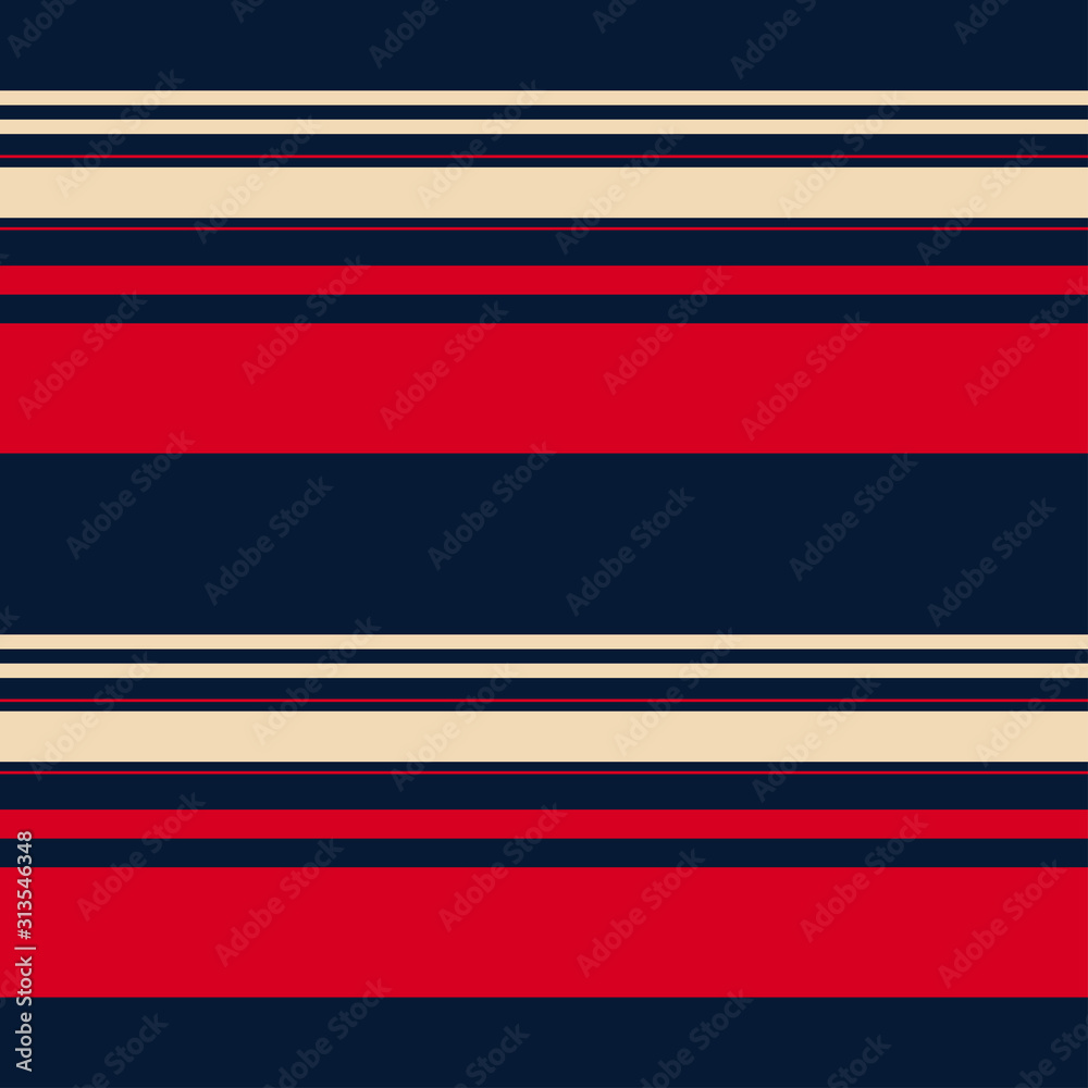 Fototapeta premium Stripe seamless pattern with colorful colors parallel stripes.