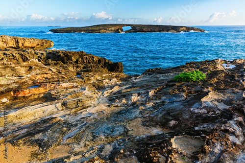 view at Laie Point on Oahu, Hawaii