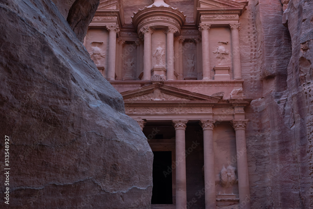  entrance of City of Petra, Jordan..