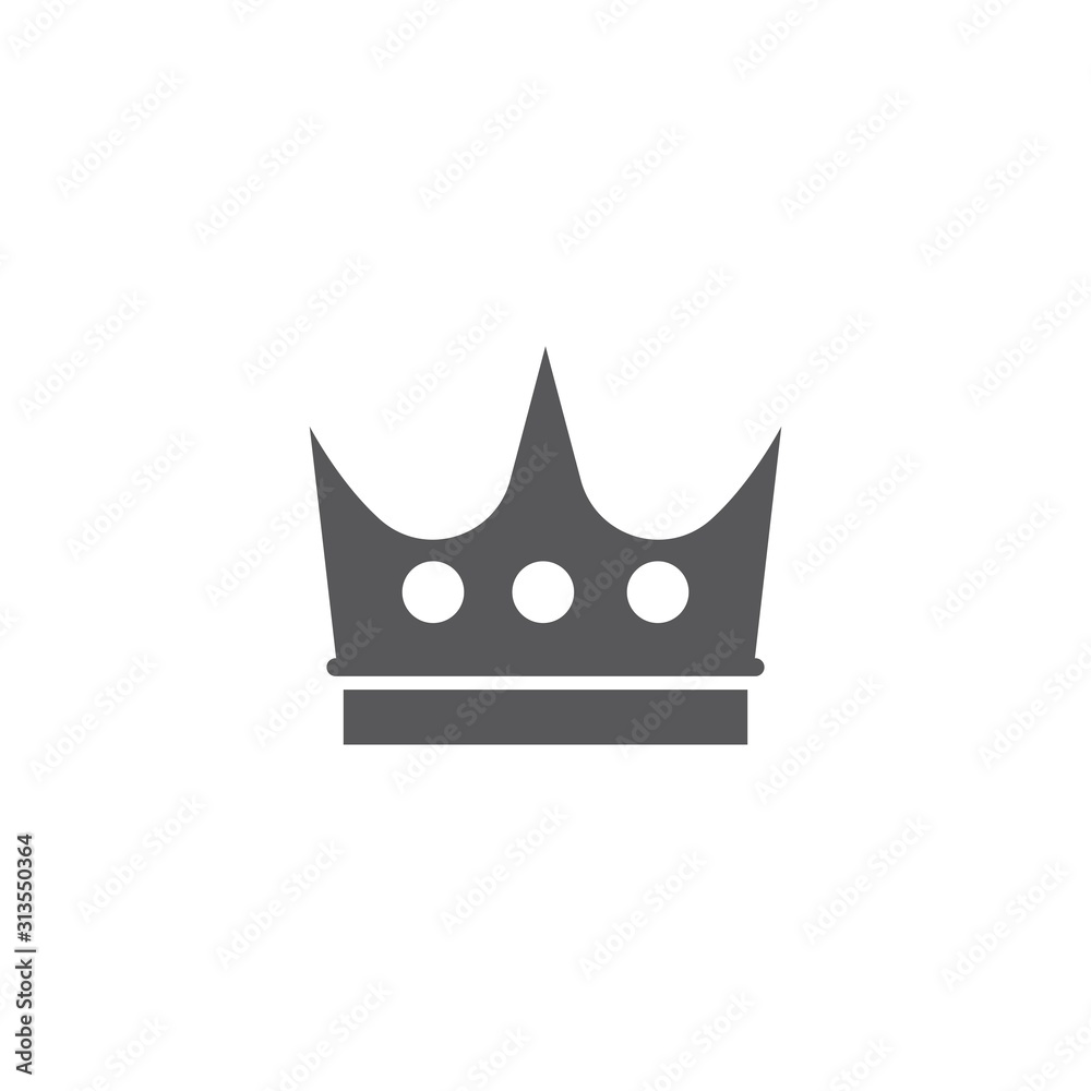 Crown Logo Template vector icon Crown Logo Template vector icon