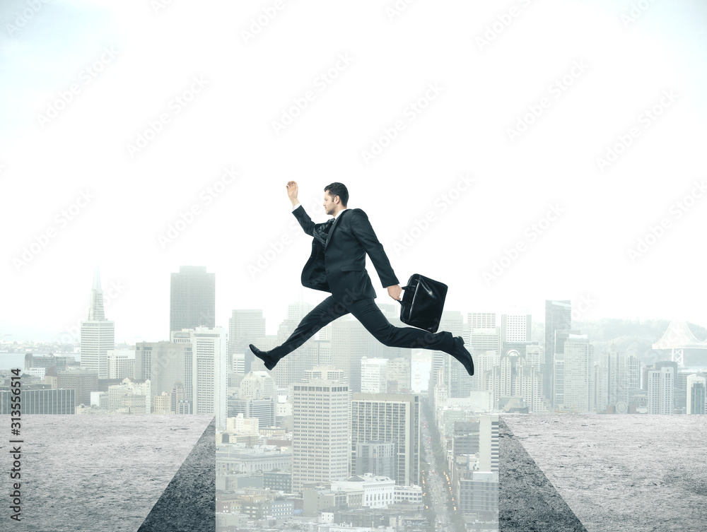 Business and challenge concept.