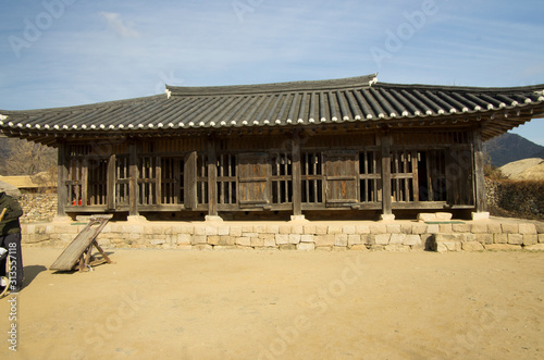 Old korean castle town in Suncheon, South Korea. The building was a prison at the age of Joseon Dynasty. 