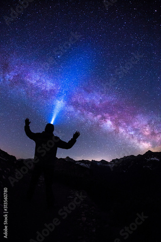 Catching up the Milky Way in Tatra Mountains