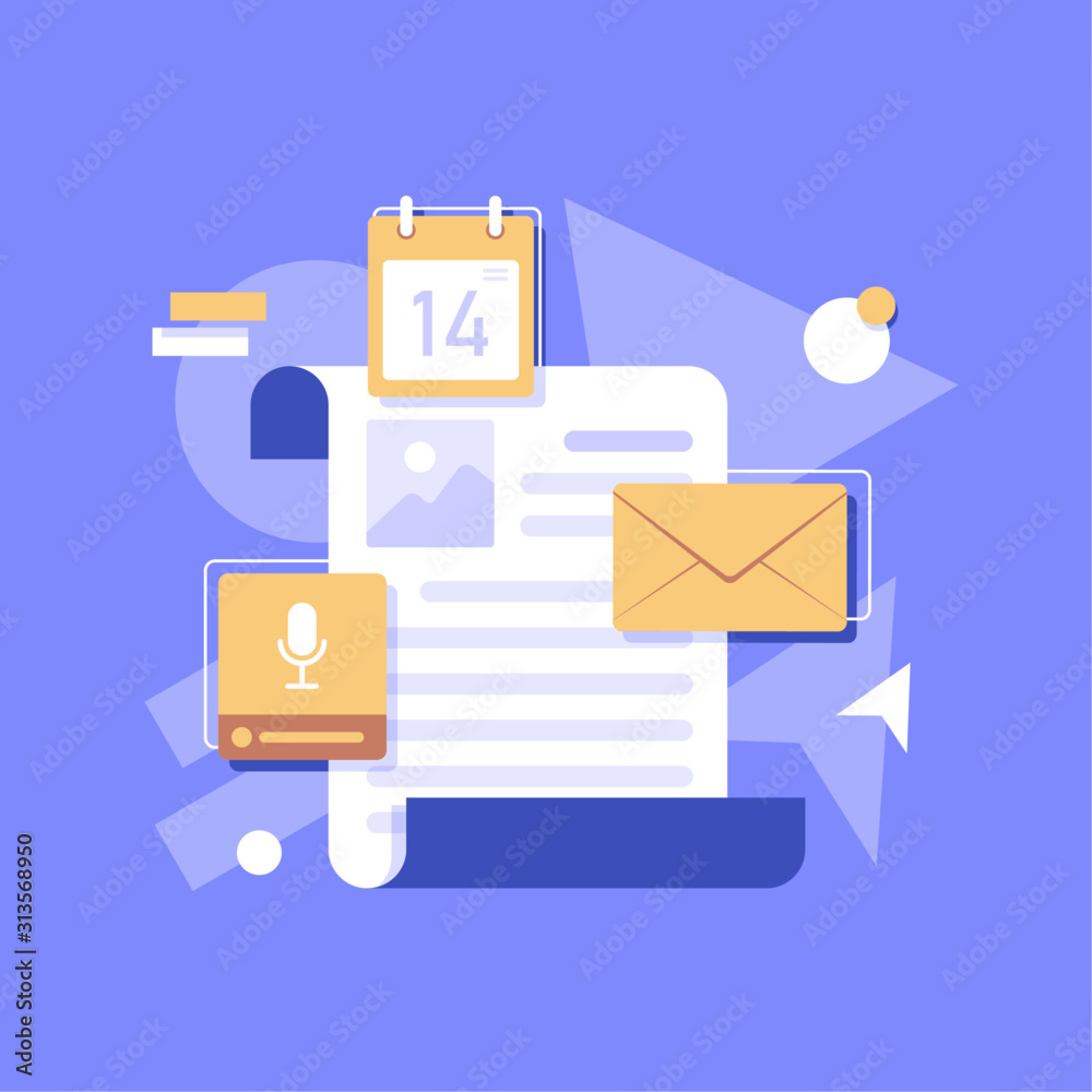 Email and messaging,Email marketing campaign,flat design icon vector illustration Email and messaging,Email marketing campaign,flat design icon vector illustration