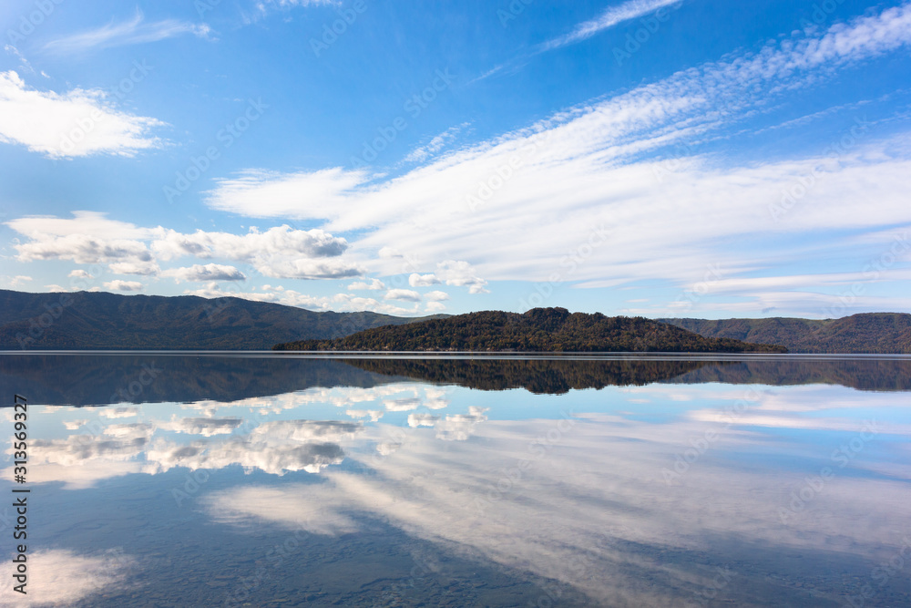 日本・北海道、屈斜路湖