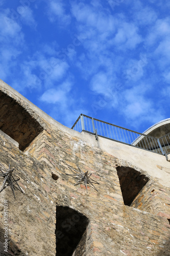 Ruin of castle Homburg photo