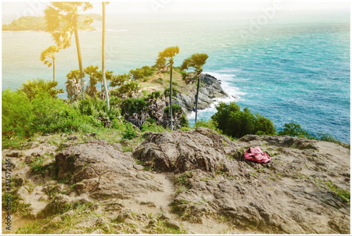 Island bay view at Phuket ,Phuket Province Thailand.