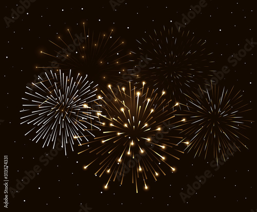 fireworks splash explosion background icon